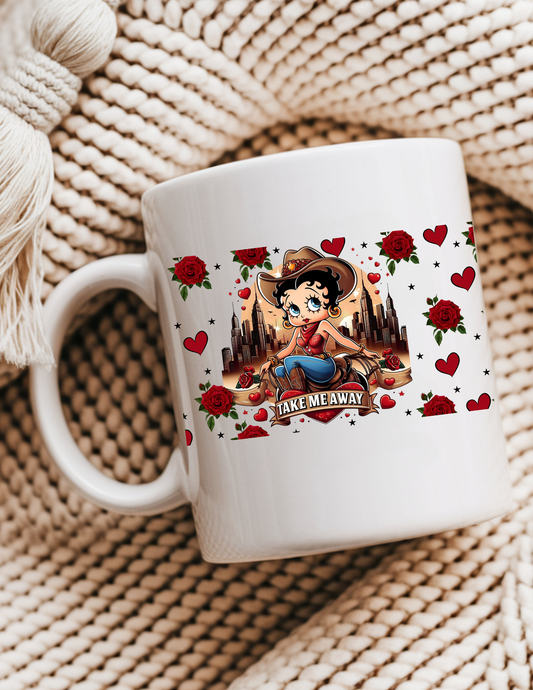 Cowgirl Take Me Away Mug