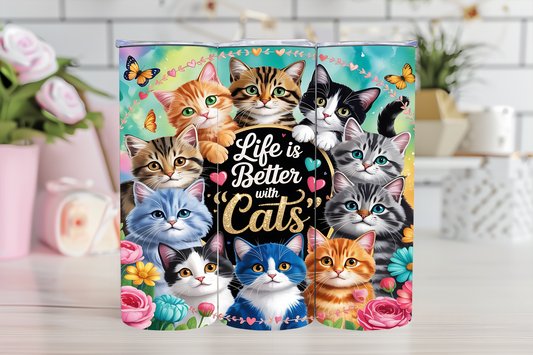 Cat Lover Tumblers