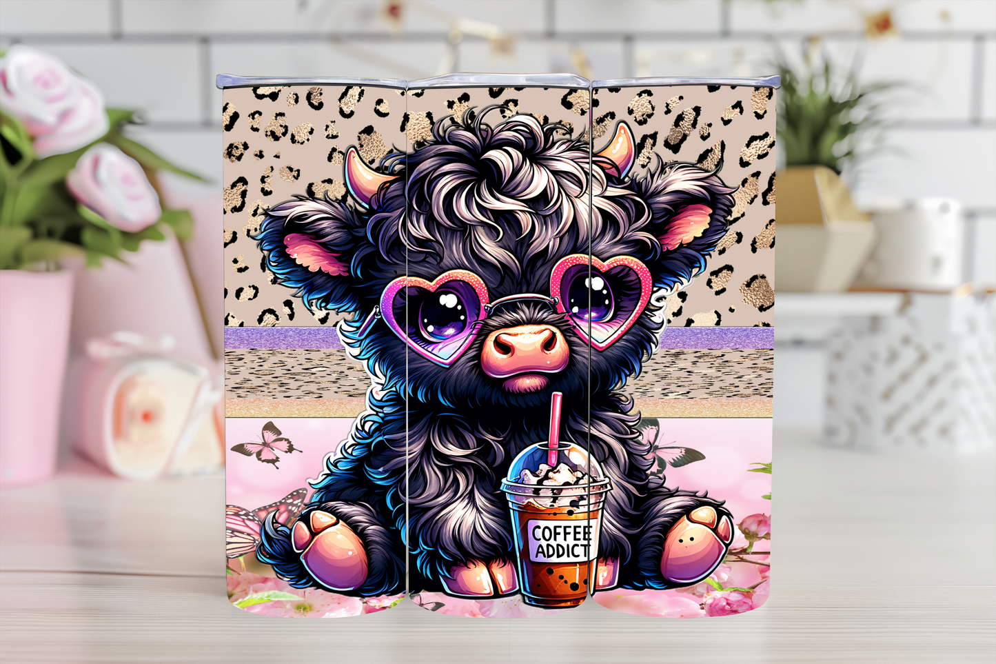 Highland Cow 20oz Tumblers