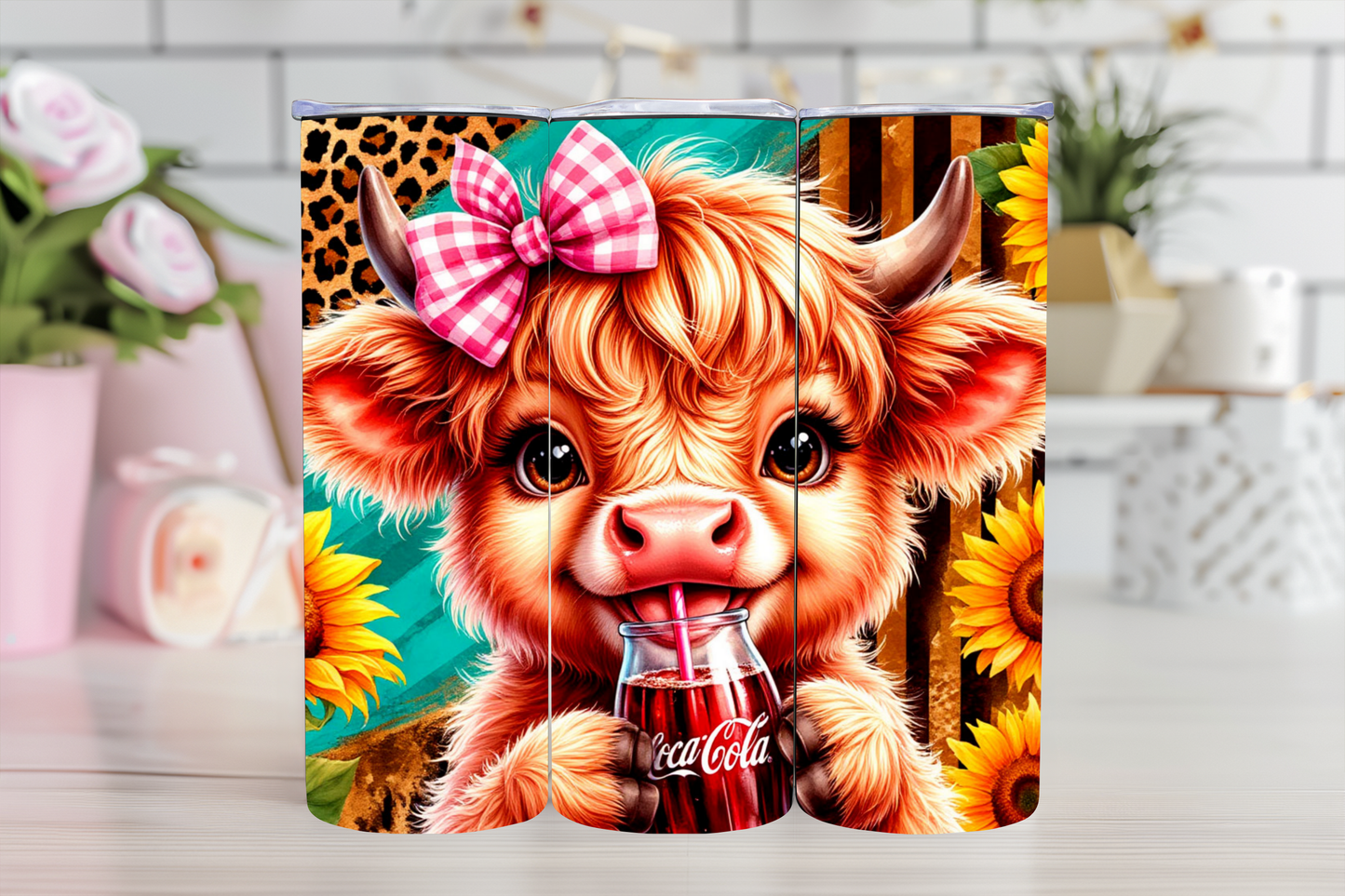 Highland Cow 20oz Tumblers