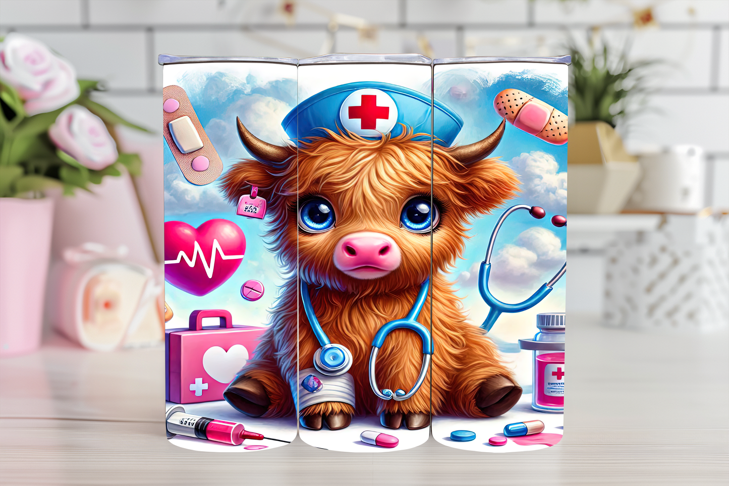Highland Cow 20oz Tumblers
