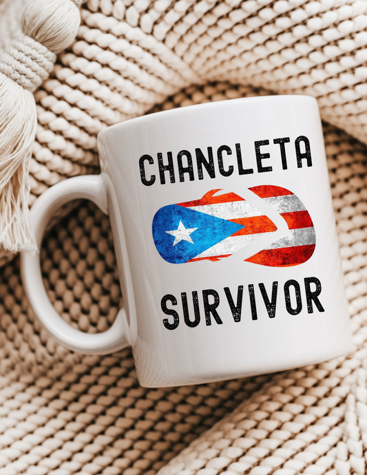Chancleta Survivor Mug