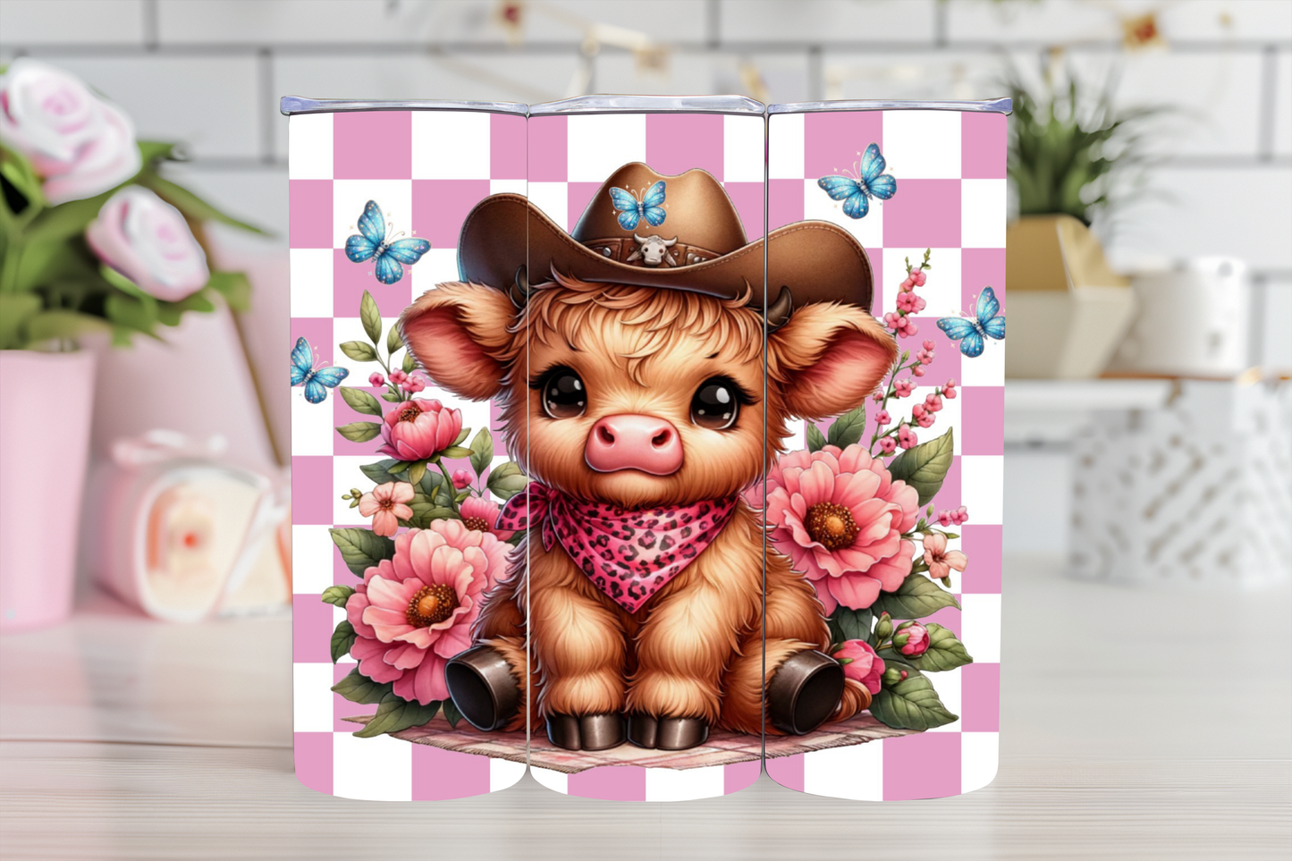 Highland Cow 20oz Tumblers