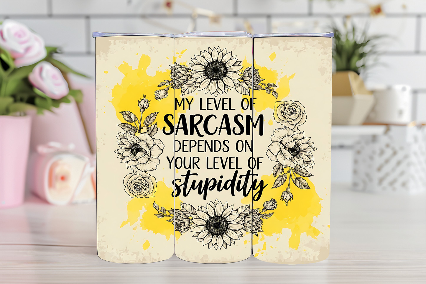 Sarcasm Tumblers