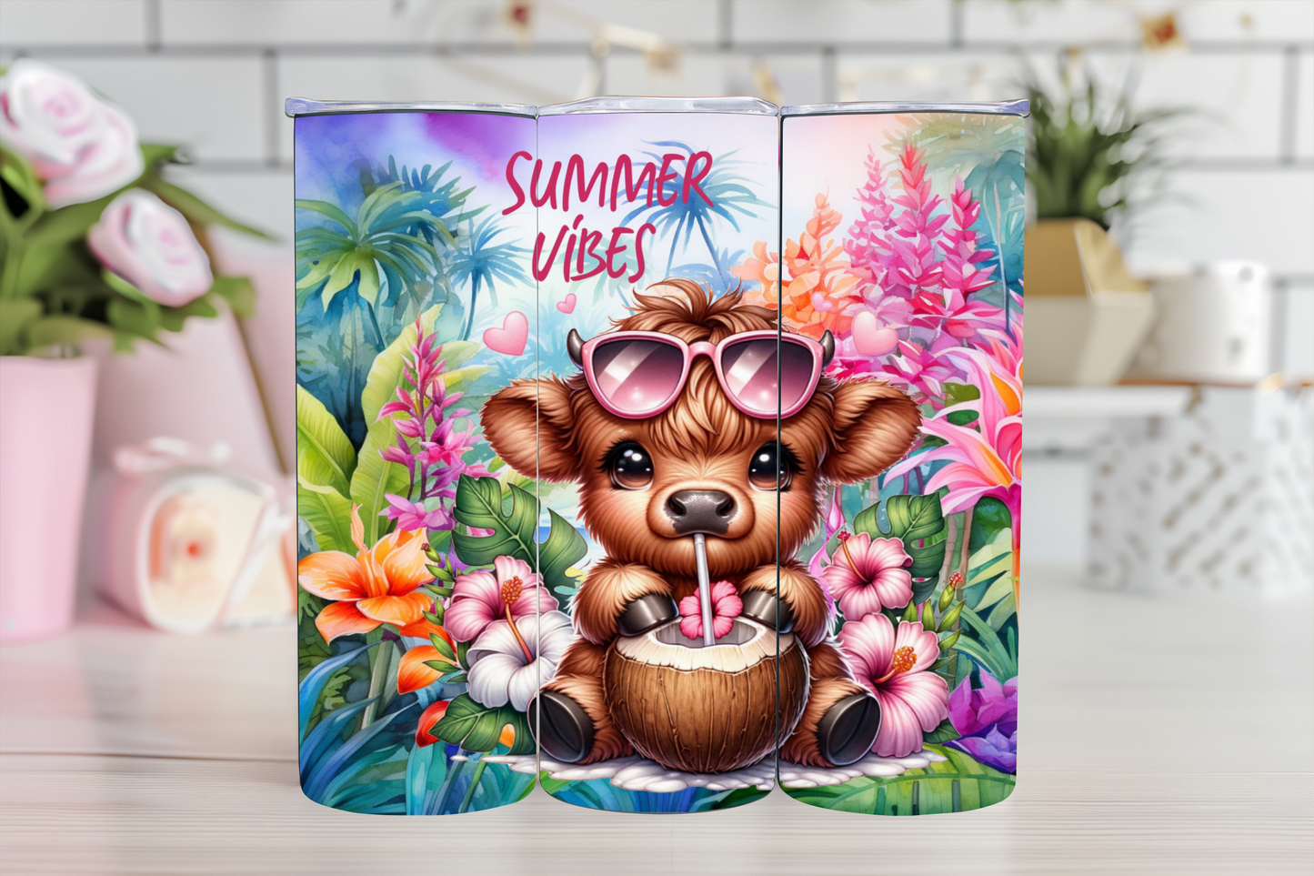 Highland Cow 20oz Tumblers