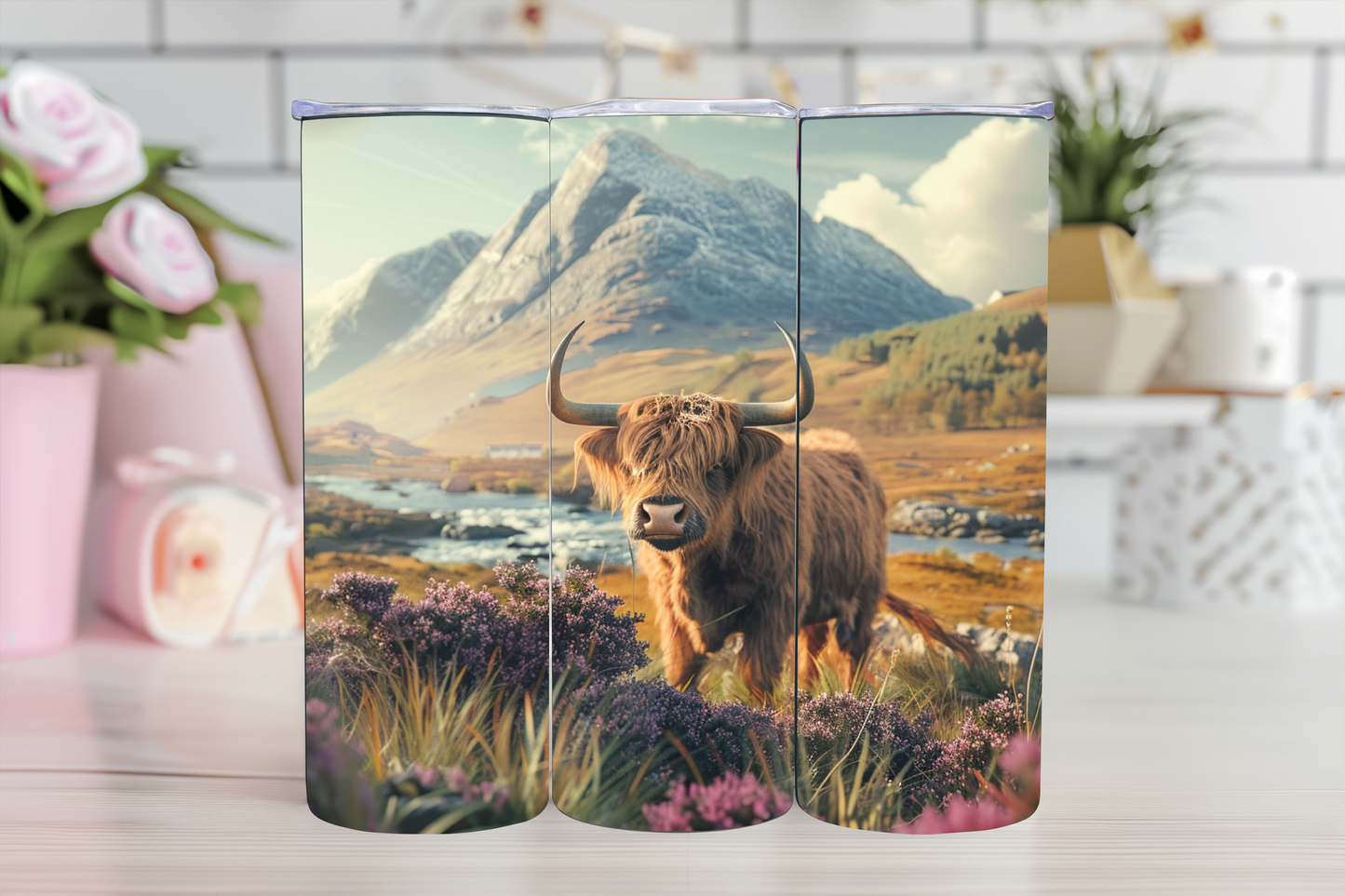 Highland Cow 20oz Tumblers