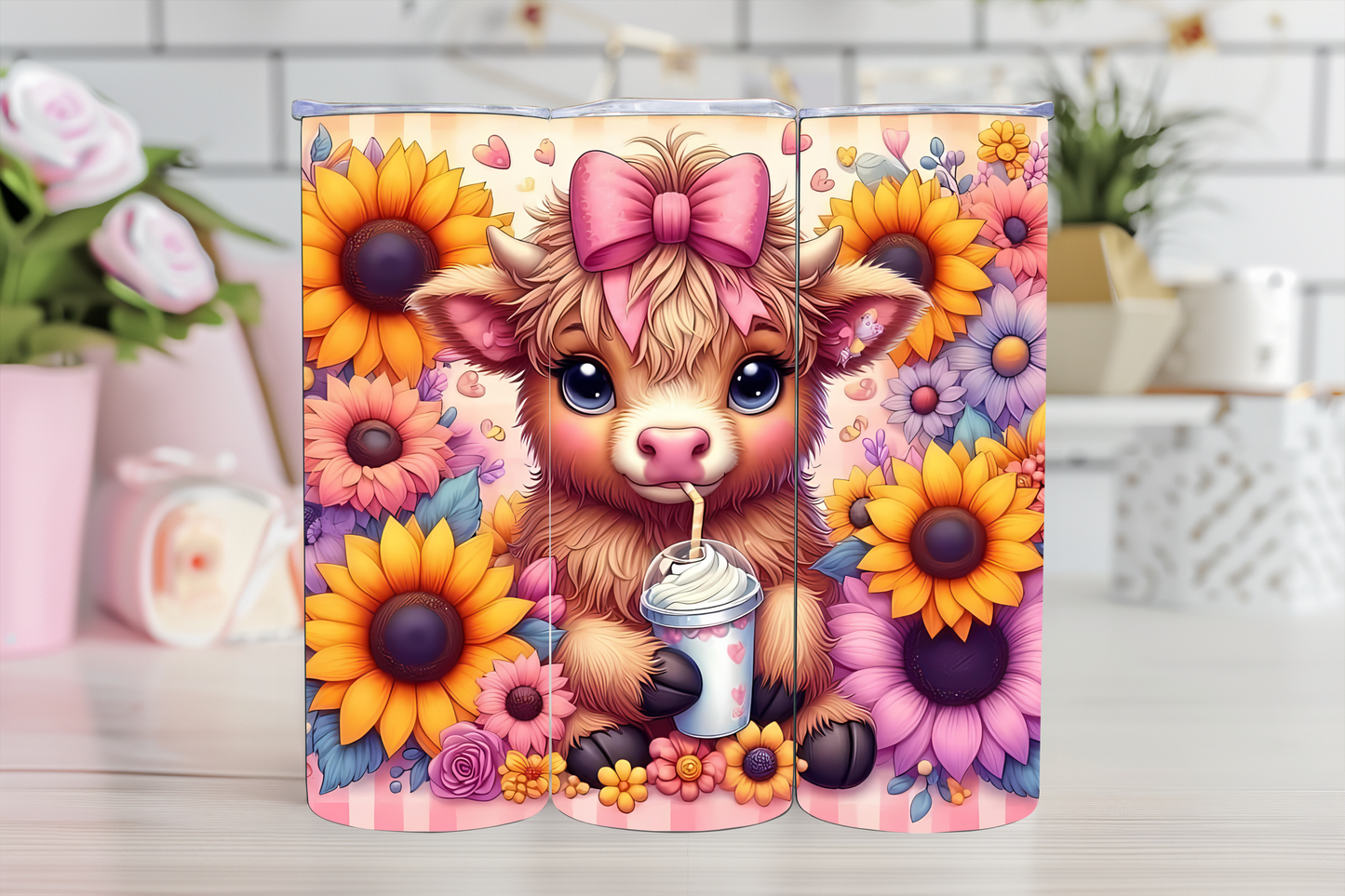 Highland Cow 20oz Tumblers