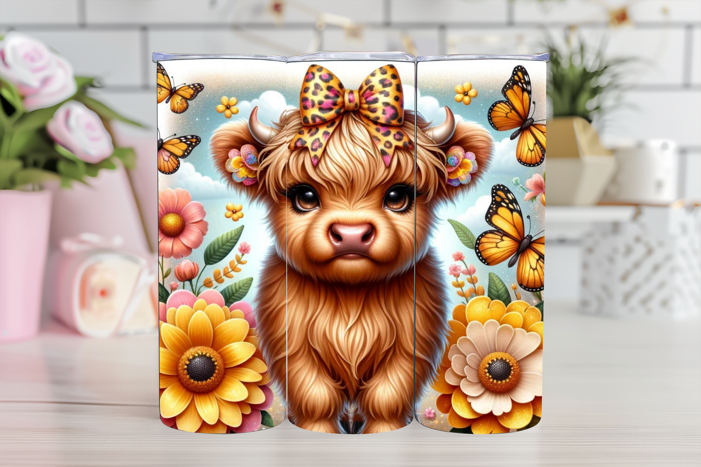 Highland Cow 20oz Tumblers