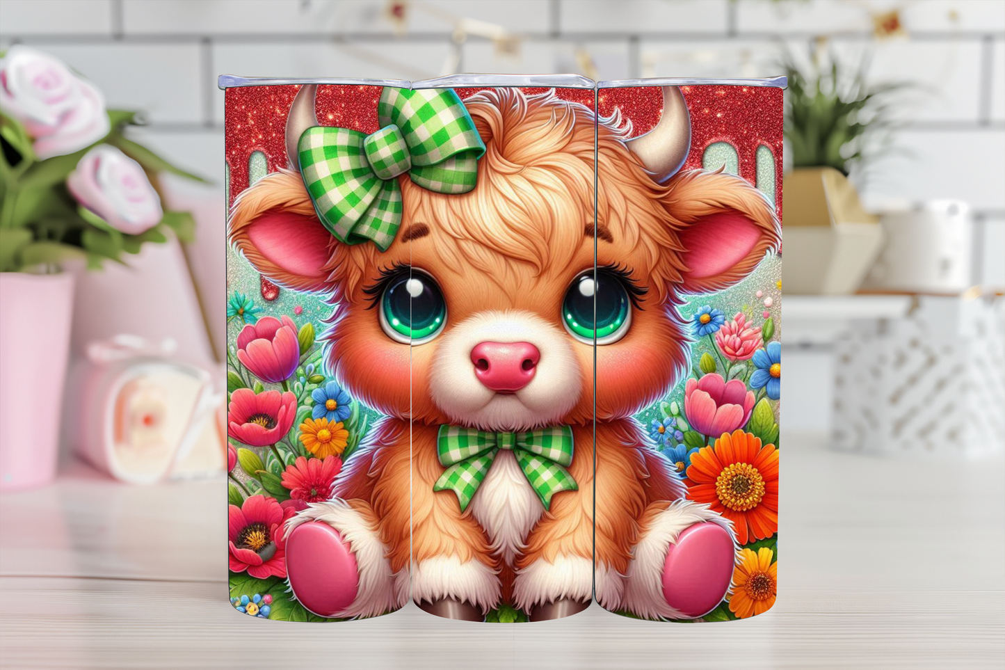 Highland Cow 20oz Tumblers