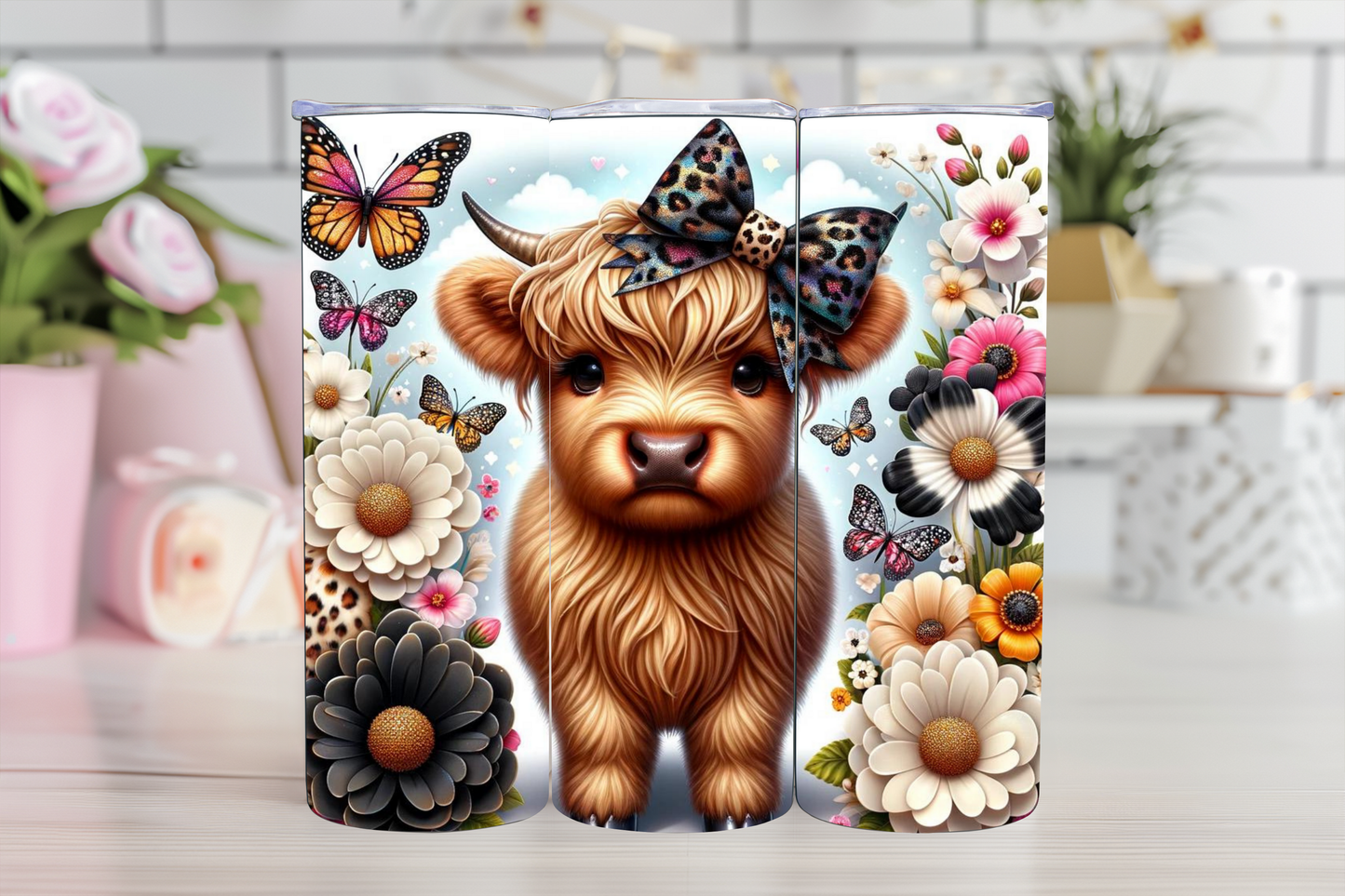 Highland Cow 20oz Tumblers