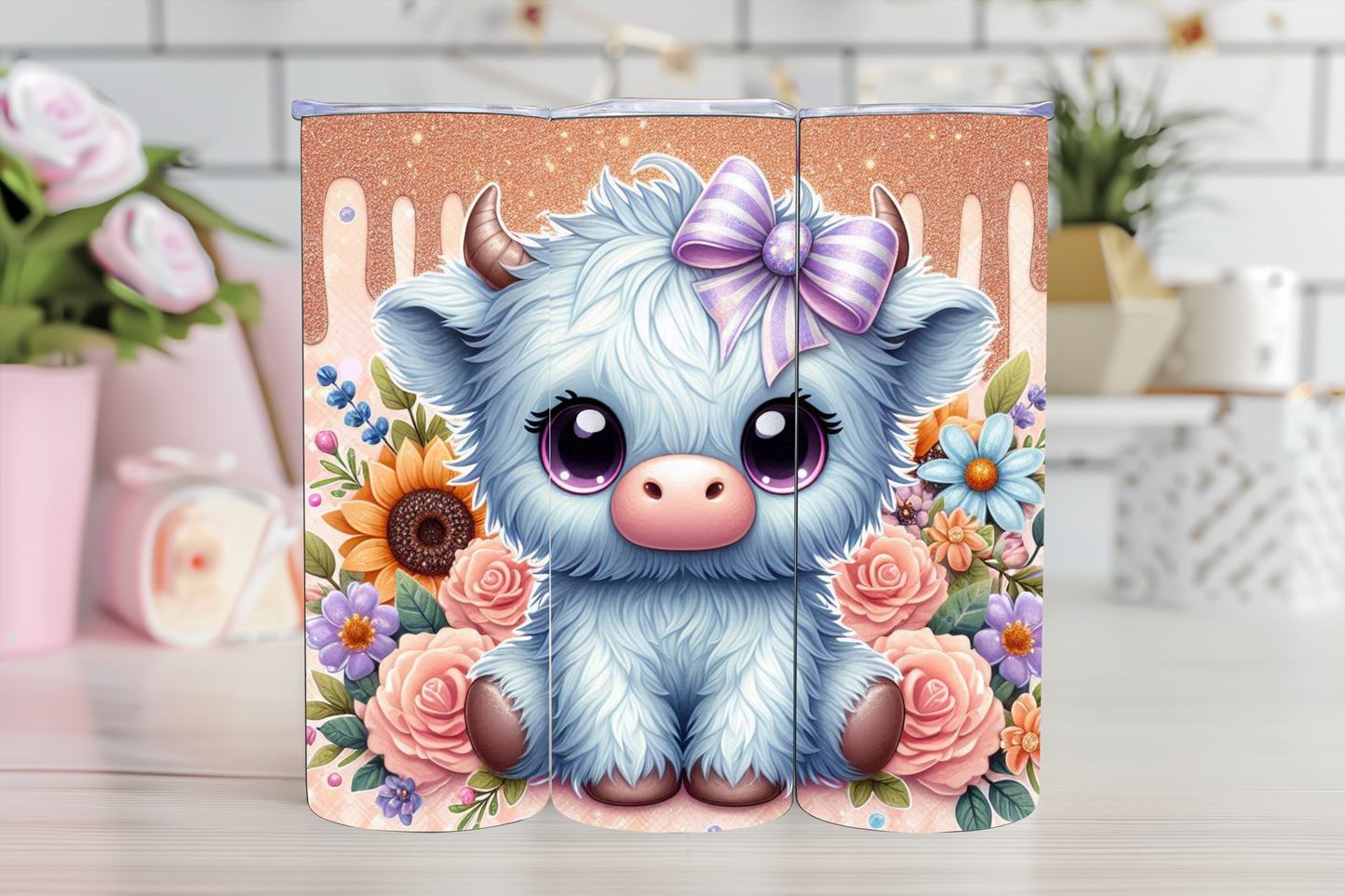 Highland Cow 20oz Tumblers